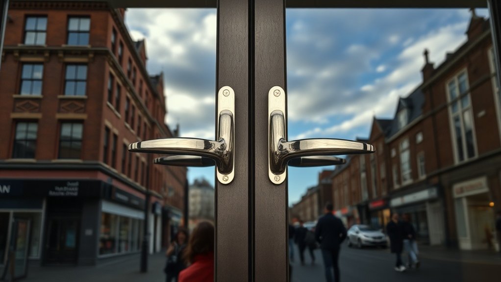 Glass Doors Seer Green