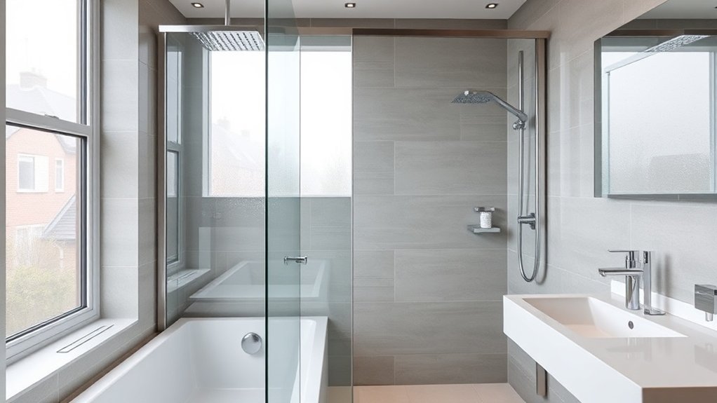 Semi-Frameless Shower Screens Beaconsfield