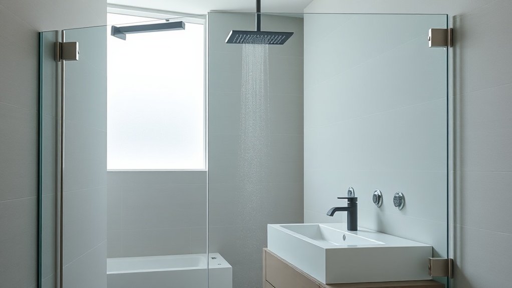 Shower Screens Knotty Green