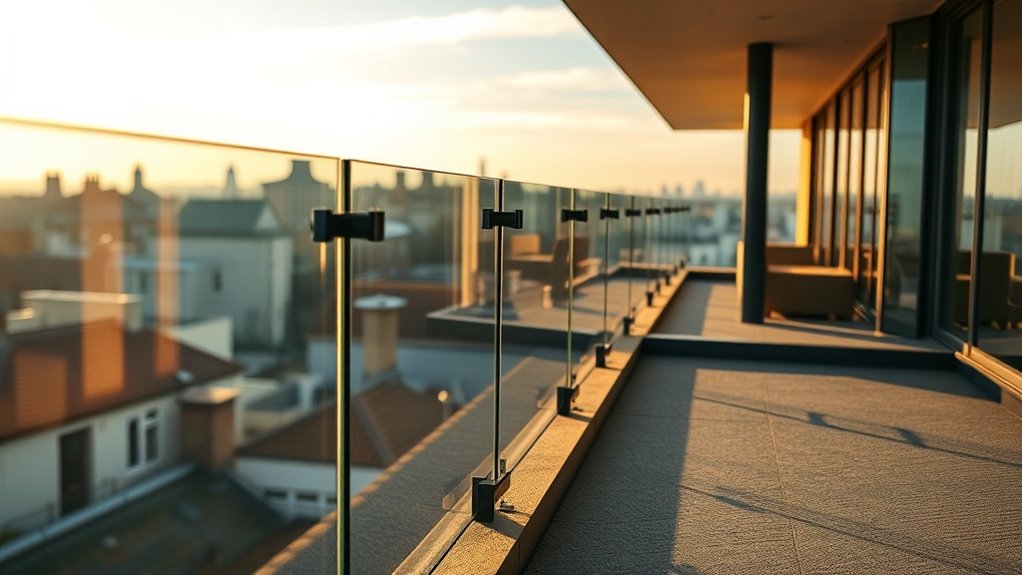 Terrace Glass Balustrades Beaconsfield